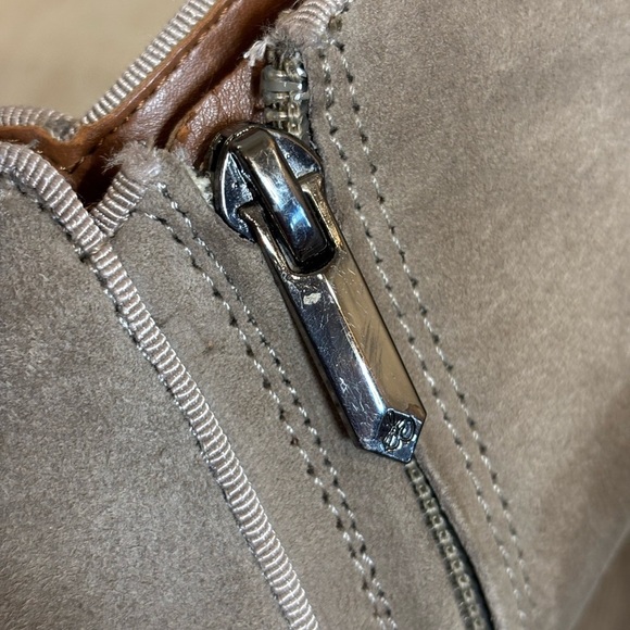 Sam Edelman Womens Petty Chelsea Putty Suede Ankle Bootie US Size 9 Inside Zip - Picture 4 of 15